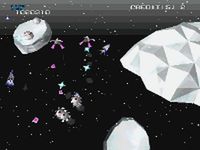 une photo d'Ã©cran de Xevious 3D sur Sony Playstation